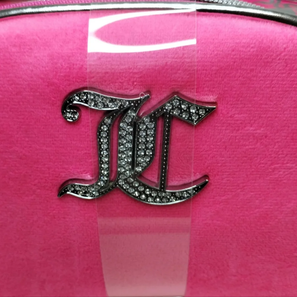 Juicy Couture Make Up Train Case Bag Set
